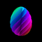 Rainbow Egg - Free animated GIF