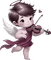 SM3 CUPID VDAY CHILD CARTOON CUTE PINK - Free PNG Animated GIF