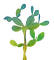 kikkapink tropical plant summer deco - ücretsiz png animasyonlu GIF
