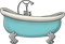 Kaz_Creations Bath Deco - png gratis GIF animado