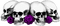 Gothic.Black.White.Purple - bezmaksas png animēts GIF