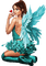 Woman. Angel. Fantasy. Leila - ücretsiz png animasyonlu GIF