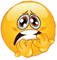 Nervous biting nails emoji - δωρεάν png κινούμενο GIF