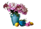 Pot de fleurs et bol - png gratis GIF animado