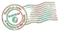 soave text deco postmark  pink green yellow - 免费PNG 动画 GIF