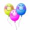 image encre animé ballons félicitations joyeux anniversaire edited by me - GIF animé gratuit GIF animé