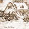 Y.A.M._New year Christmas background Sepia - Gratis animeret GIF animeret GIF