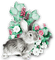 soave easter flowers animals spring bunny deco - PNG gratuit GIF animé