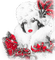 soave woman vintage face christmas winter art deco - бесплатно png анимированный гифка