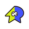 sonov-yb squid octo half sticker - GIF animé gratuit