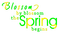Spring.Text.Green.Yellow - 無料png アニメーションGIF