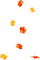 Leaves.Orange.Yellow - PNG gratuit GIF animé