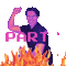TOM CRUISE PARTY - GIF animé gratuit