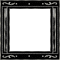 kikkapink black vintage animated frame - Δωρεάν κινούμενο GIF κινούμενο GIF