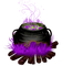 Cauldron.Black.Purple.Green - PNG gratuit GIF animé