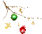Ornaments.Gold.Green.Red.Animated - KittyKatluv65 - 無料のアニメーション GIF アニメーションGIF