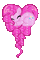Pinkie Sleeping Heart - GIF เคลื่อนไหวฟรี GIF แบบเคลื่อนไหว