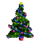 christmas tree 🎄 - Бесплатный анимированный гифка анимированный гифка