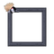 Small Grey Frame - ingyenes png animált GIF