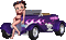 betty boop car bp - Бесплатный анимированный гифка анимированный гифка