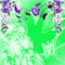 Me / backgrund.anim.flowers.green.purple.idca. - GIF animé gratuit GIF animé