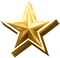 Kaz_Creations Deco  Star Gold