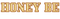 Honey Text Brown Beige - Bogusia - Free PNG Animated GIF