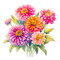bouquet dalia - 免费PNG 动画 GIF