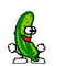dancing cucumber - GIF animado gratis GIF animado