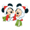 Kaz_Creations Disney Christmas Mickey & Friends - gratis png geanimeerde GIF