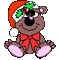 christmas bear - Nemokamas animacinis gif animuotas GIF