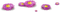 Fleurs mauves - 免费PNG 动画 GIF