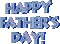 Kaz_Creations Deco Text Fathers Day - GIF animé gratuit GIF animé