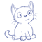 Cat - GIF animado grátis Gif Animado