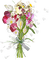 Bouquet de fleurs - png gratis GIF animasi
