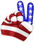 Patriotic.4th OfJuly.Scrap.Red.White.Blue - 無料png アニメーションGIF