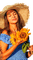 loly33 femme tournesol - безплатен png анимиран GIF