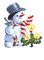 snowman, hóember - PNG gratuit GIF animé