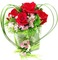 FLOWERS IN A VASE - darmowe png animowany gif
