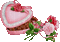 Boite chocolots et roses scintillants - Безплатен анимиран GIF анимиран GIF