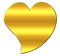 Cœur jaune (stamp clem27)