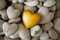 coeur jaune - png gratis GIF animasi