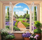 Rena Fenster Window Background - png gratuito GIF animata