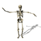 Esqueleto - Zdarma animovaný GIF animovaný GIF