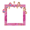 Small Pink Frame - Bezmaksas animēts GIF animēts GIF