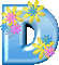 D floral - Animovaný GIF zadarmo animovaný GIF