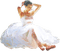 soave woman ballerina white brown - png gratis GIF animado