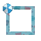 Small Blue Frame - GIF animado gratis GIF animado