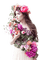 femme avec fleur.Cheyenne63 - png gratis GIF animado