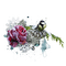 Flowers frozen bp - PNG gratuit GIF animé